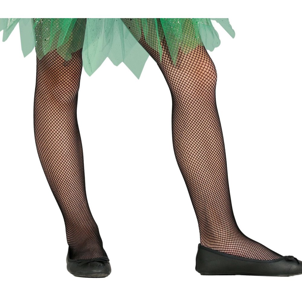 Fekete Hálós Harisnya Lányoknak Halloweenre