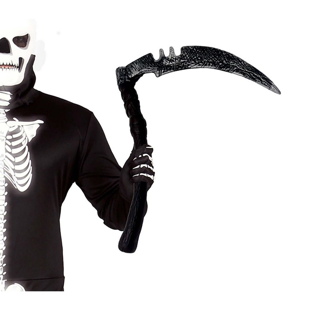 Fekete Kasza Kiegészítő Halloweenre, 40 cm