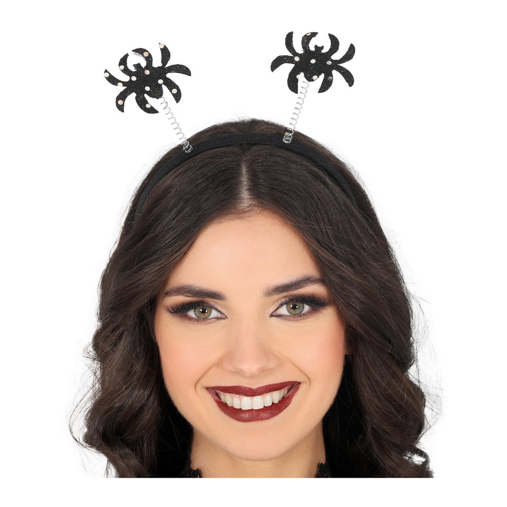 Fekete Pók Fejpánt Halloweenre