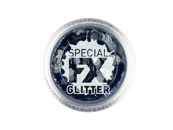 Fekete Színű Konfetti a Smink Kiegészítéseként - 2 gramm