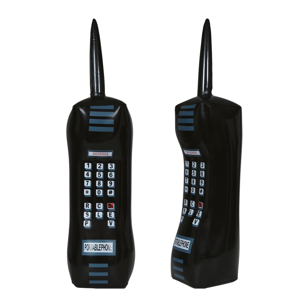 Felfújható Retro Mobiltelefon Partikra, 60 cm