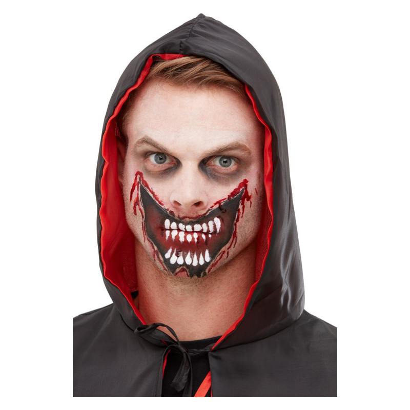 Felvágott Száj Ihlette Piros Arcfesték Készlet Make-Up Fix