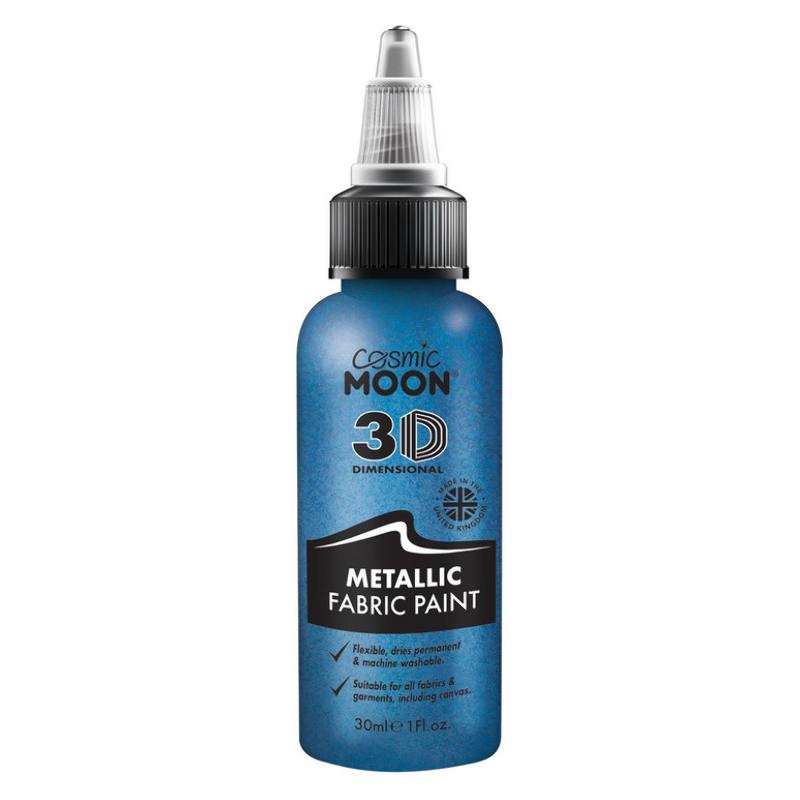 Fémes Kék Szövetfesték - 30 ml