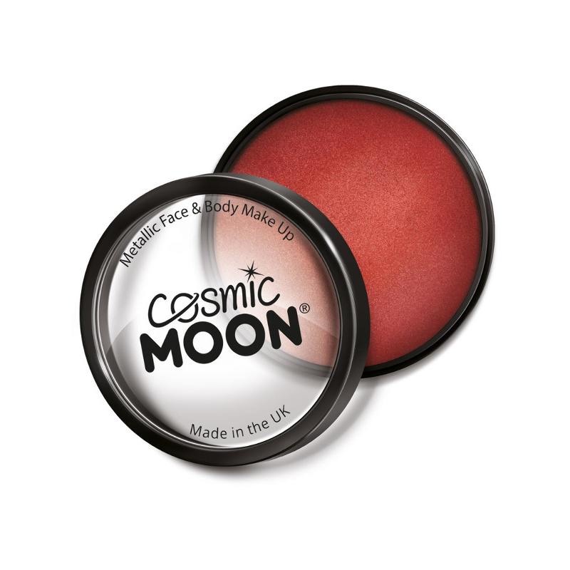 Fémes Piros Arc- és Testfesték Make-Up - 36 g