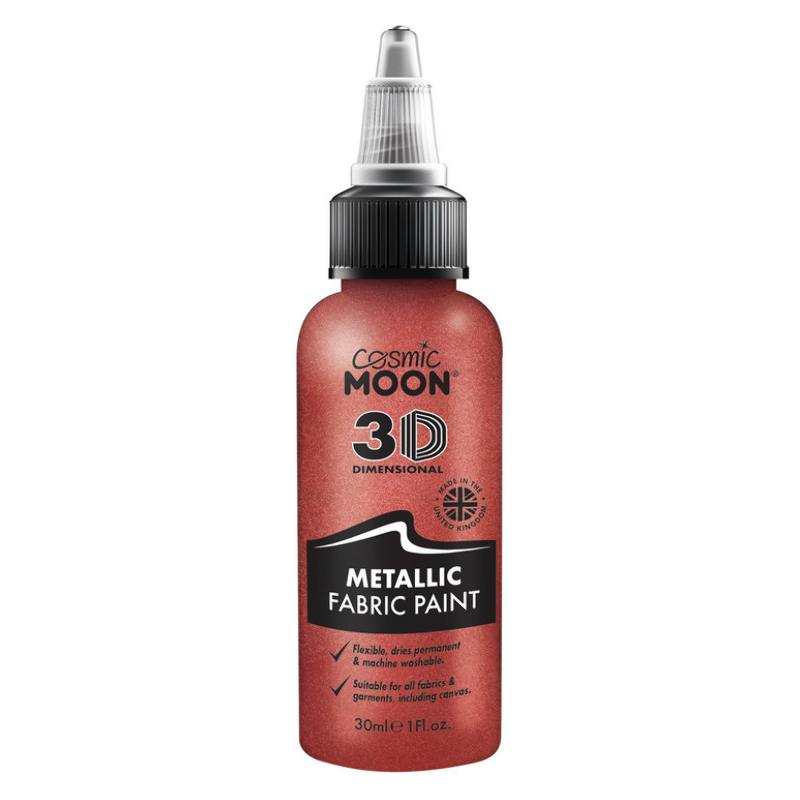 Fémes Piros Szövetfesték - 30 ml