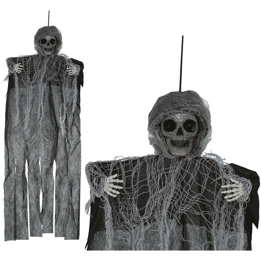 Függő Csontváz Tunikával Halloweenre, 60 cm