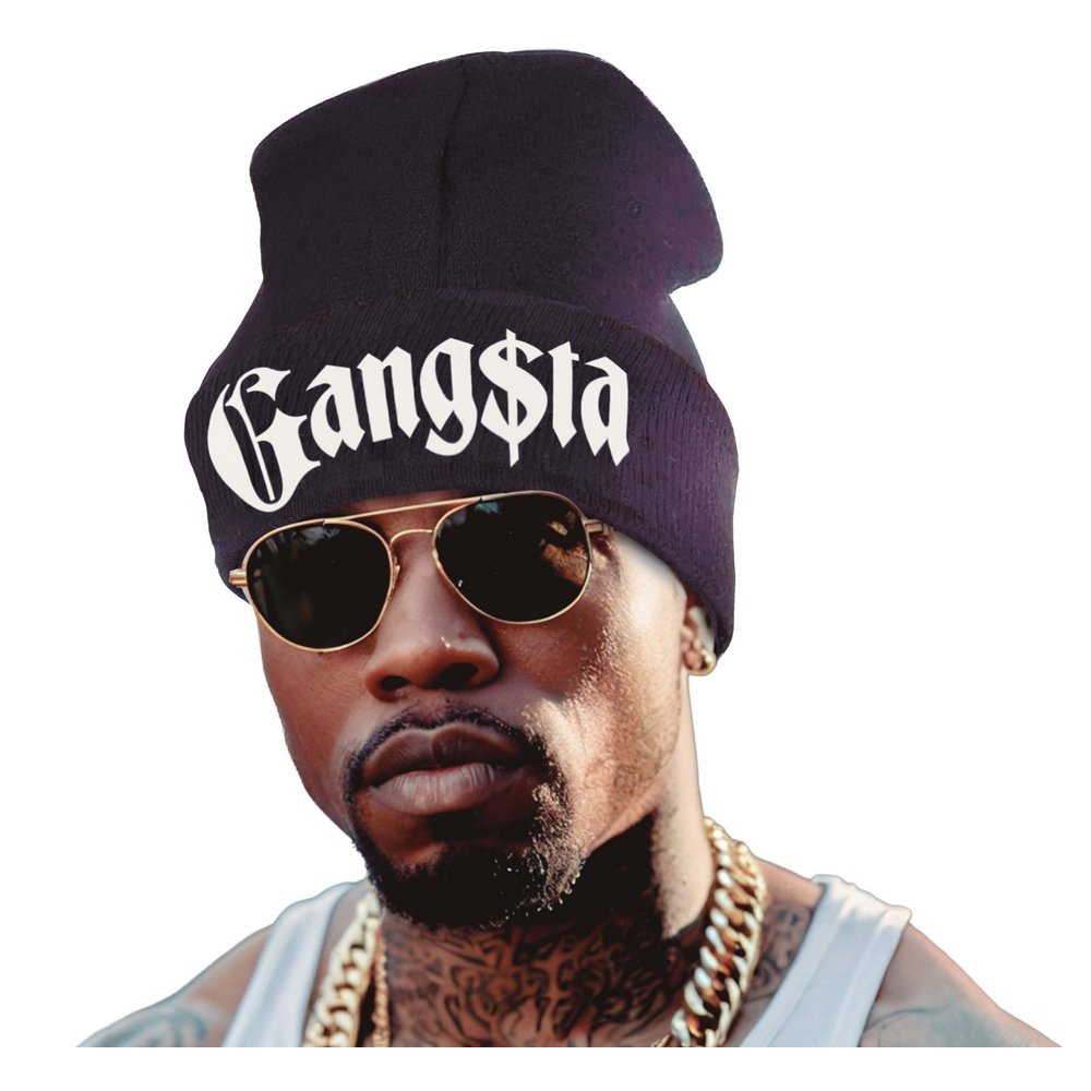 Gangsta Kötött Sapka Felnőtteknek