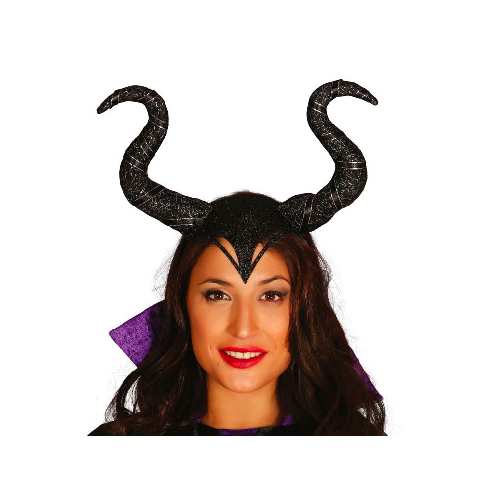 Gonosz Tündér Szarvas Fejdísz Nőknek Halloweenre