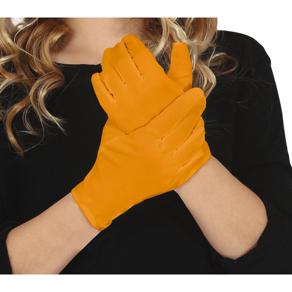 Gyerek Narancssárga Kesztyű, 18 cm