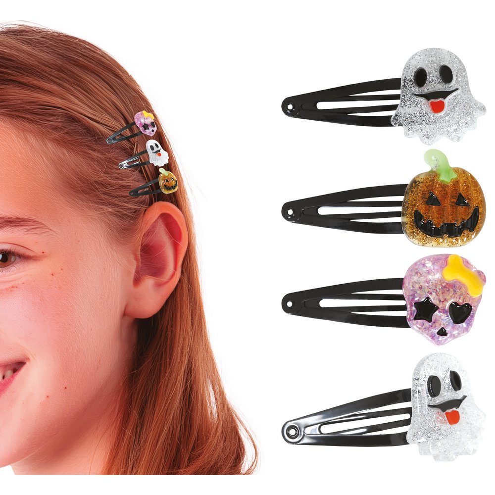 Halloween Hajcsat Szett Lányoknak, 3 db