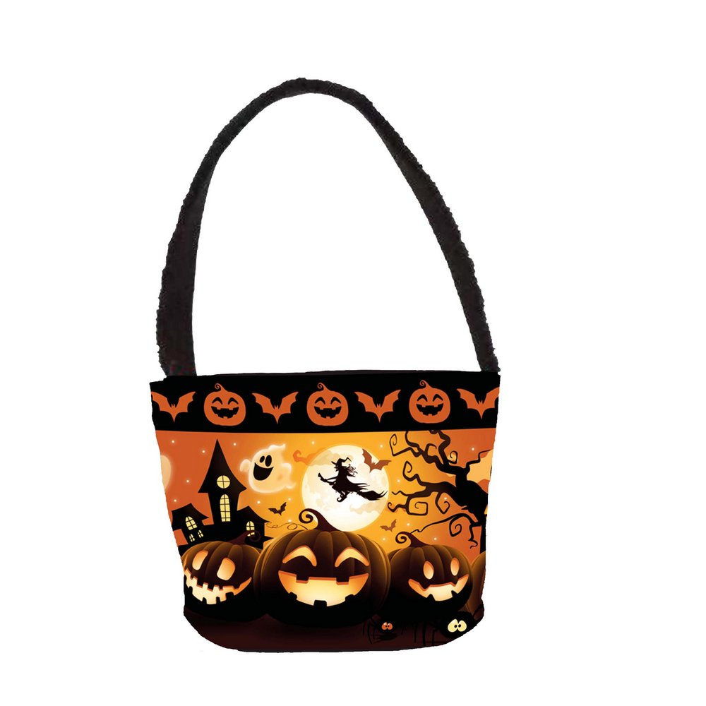 Halloween Kosár Tökökkel, 30x15 cm