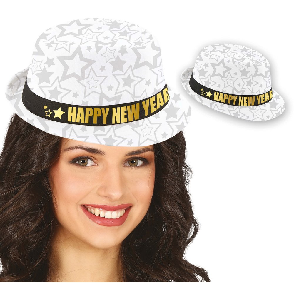 Happy New Year Gangszter Kalap Szilveszterre, Fehér
