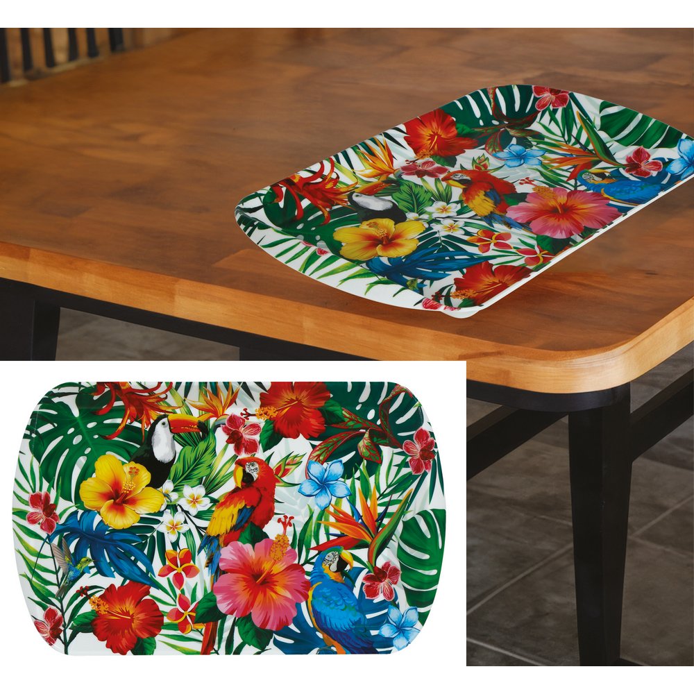 Hawaii Trópusi Parti Tálca, 39 x 24 cm
