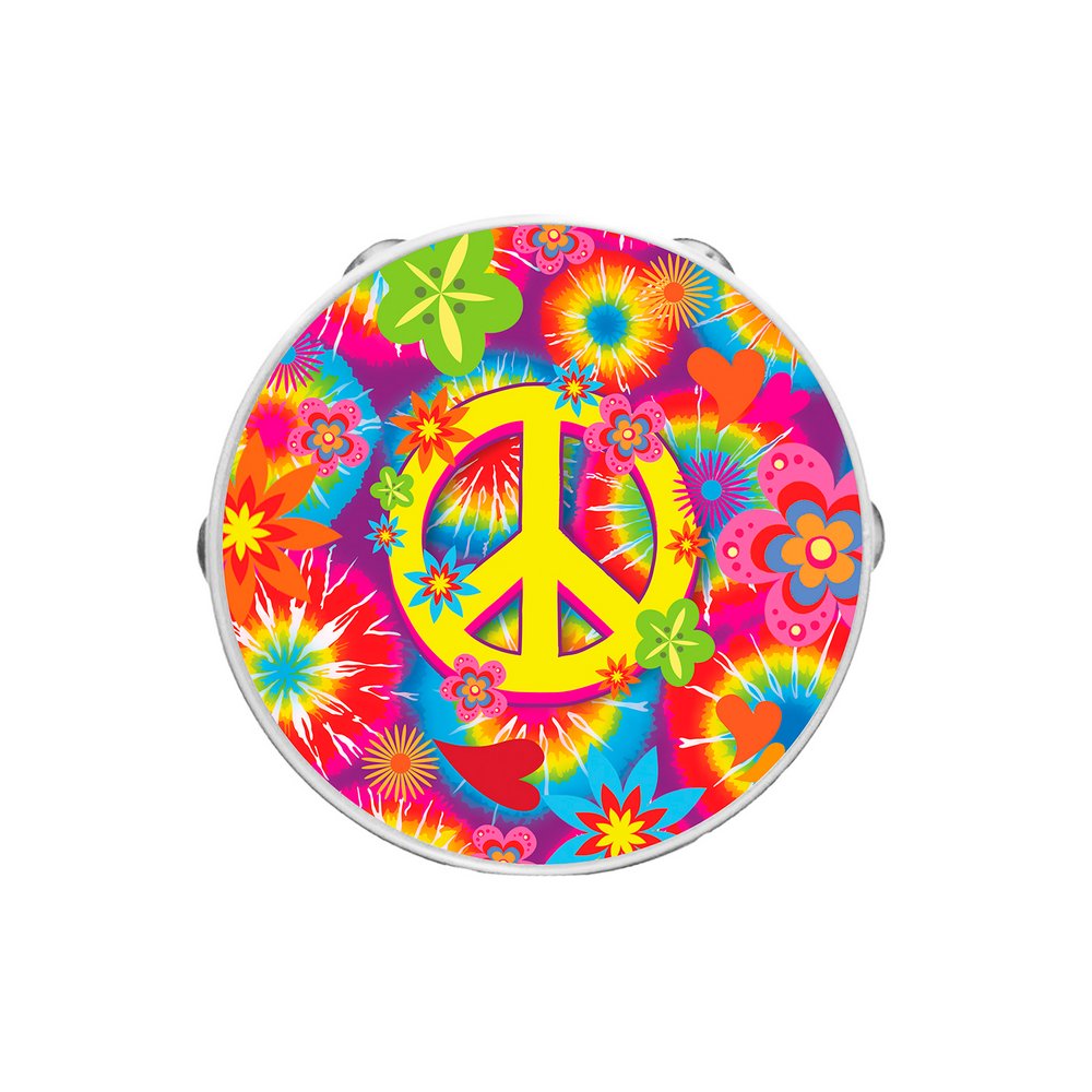 Hippie Csörgődob, 17 cm