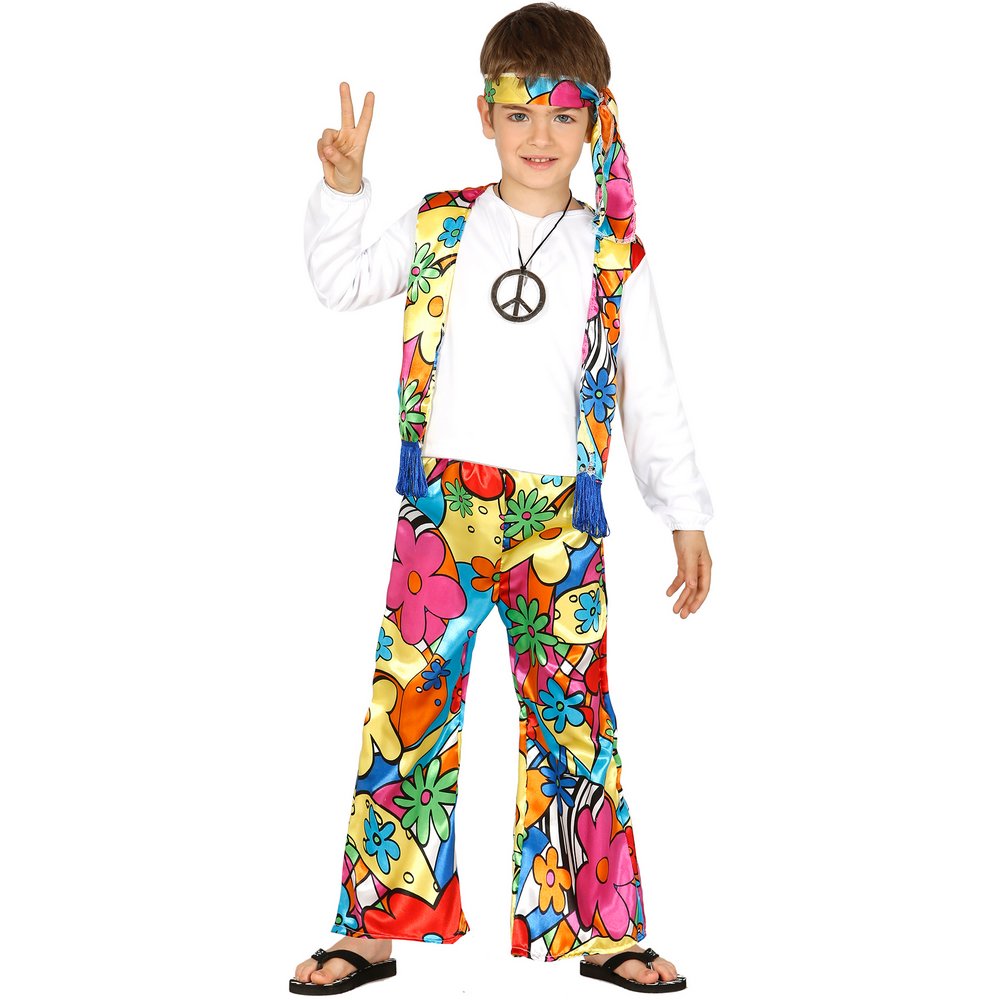 Hippie Fiú Jelmez Szett a 60-as Évekből