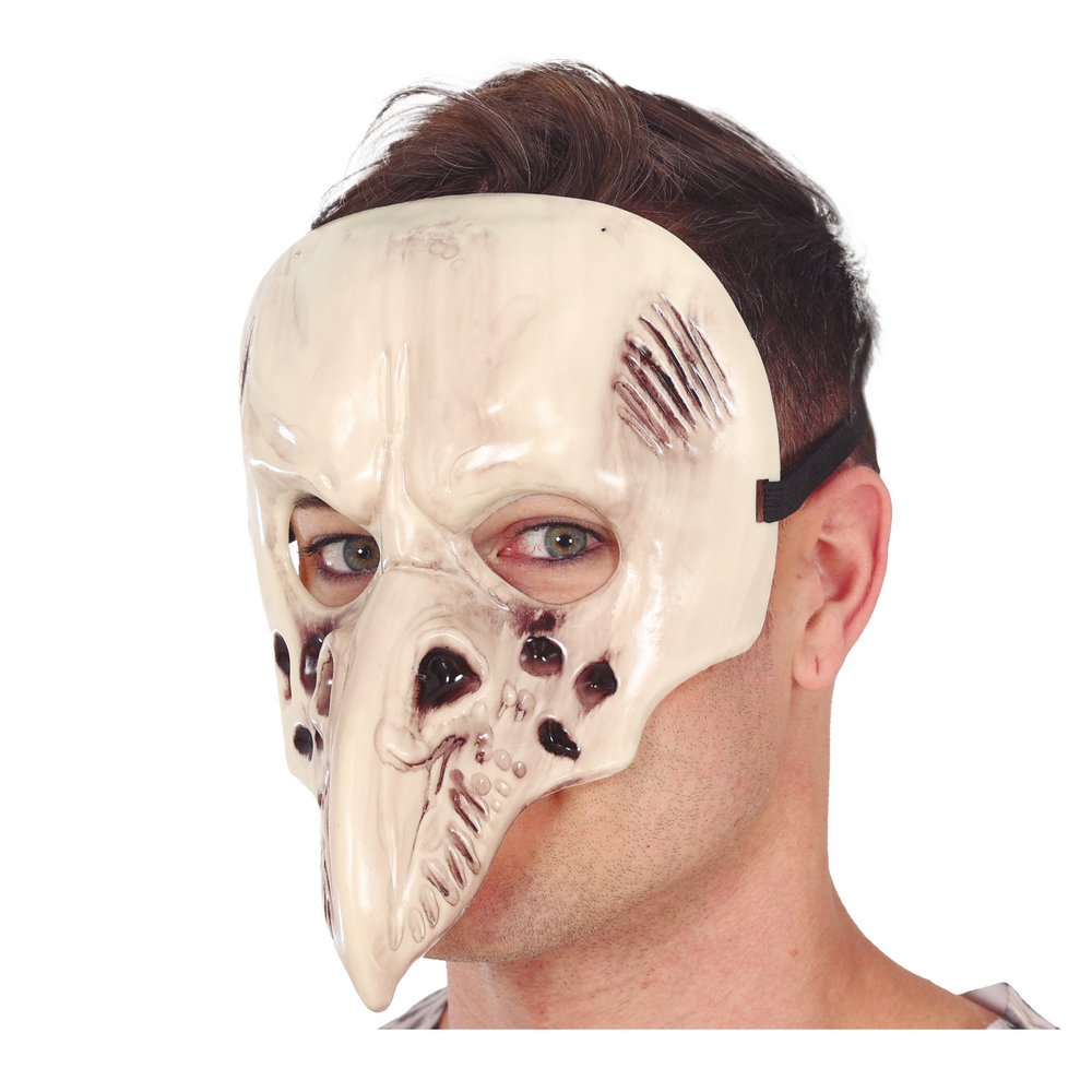 Holló Koponya Maszk Felnőtteknek Halloweenre