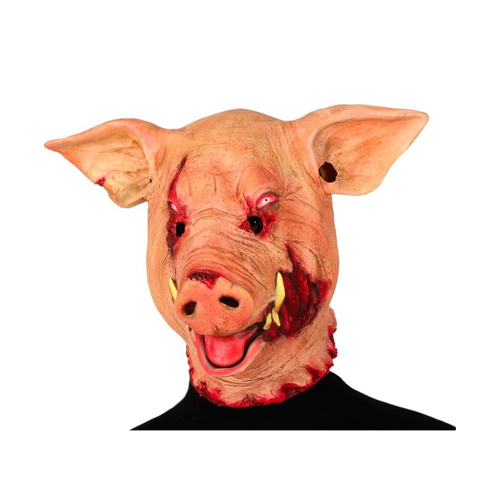 Horror Disznó Maszk Felnőtteknek Halloweenre