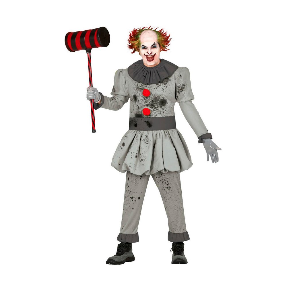 Ijesztő Gonosz Bohóc Férfi Jelmez Halloweenre