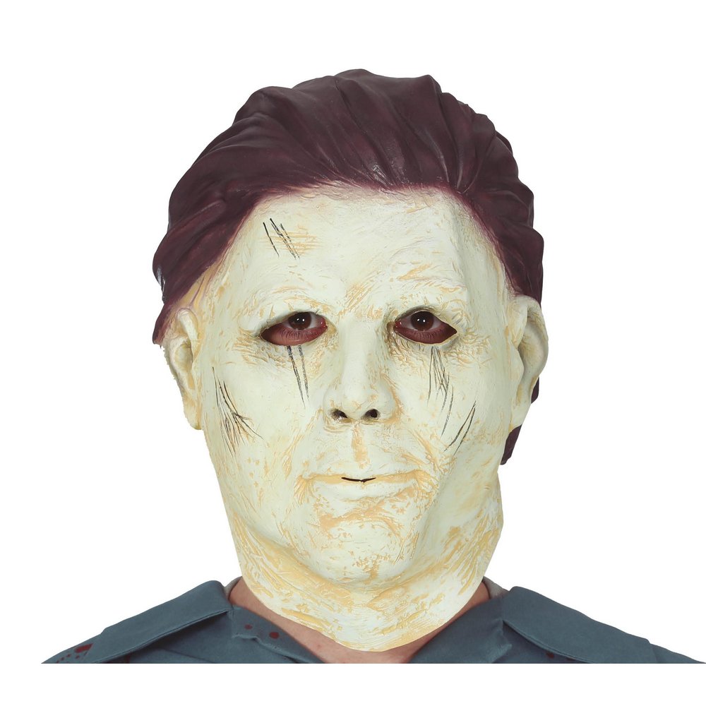 Ijesztő Gyilkos Latex Maszk Felnőtteknek Halloweenre