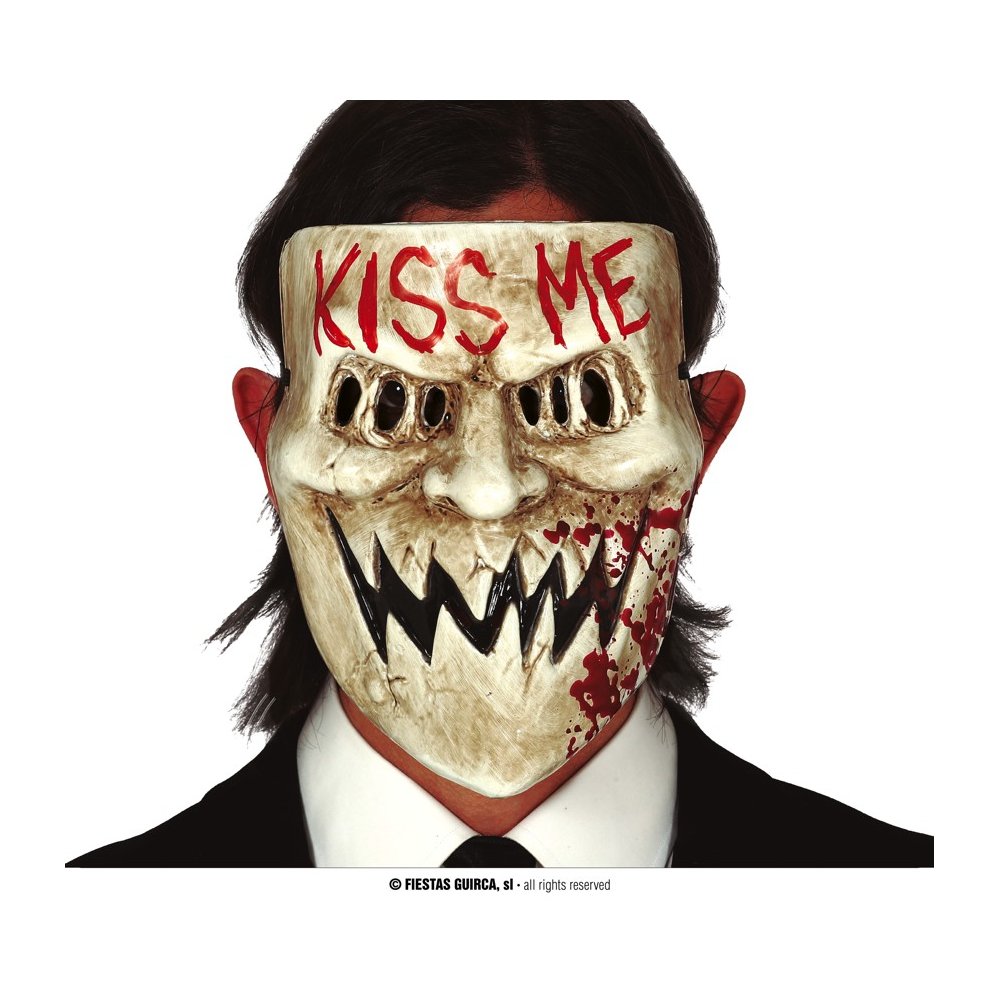 Ijesztő Kiss Me Maszk Halloweenre