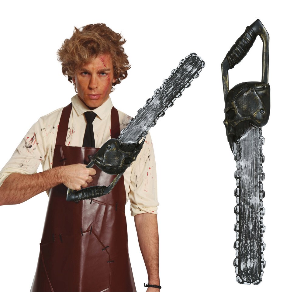Ijesztő Láncfűrész Kiegészítő Halloweenre, 60 cm