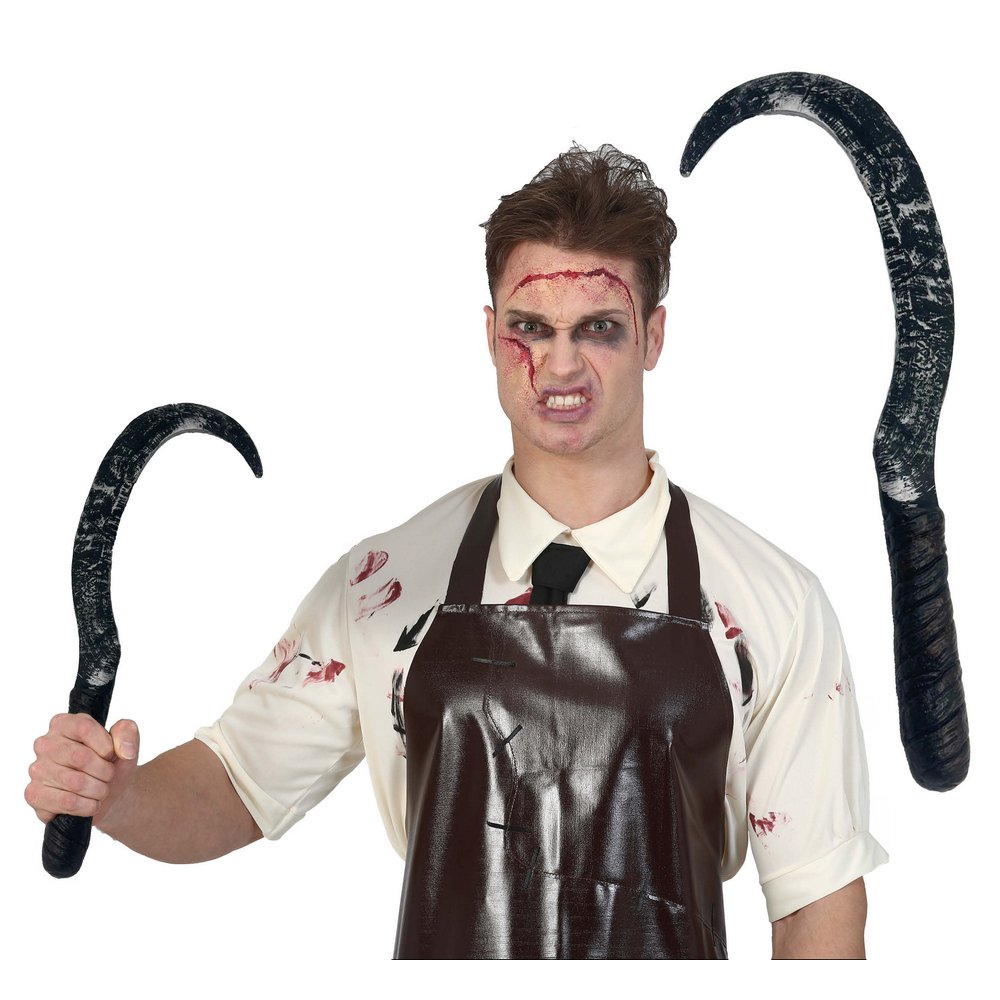 Ijesztő Sarló Kiegészítő Halloweenre, 47 cm