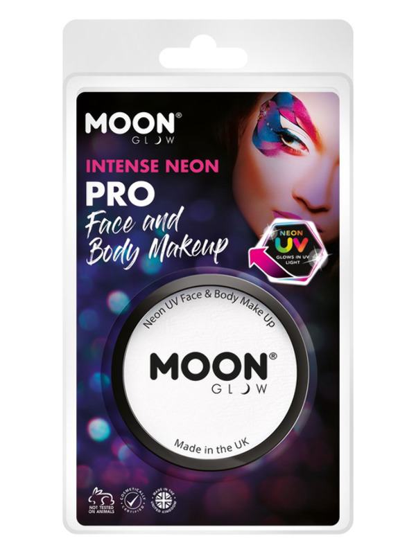 Intenzív Neon Fehér Arc- és Testfesték - 12 ml