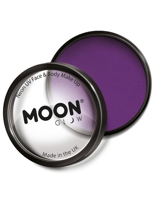 Intenzív Neon Lila UV Arc- és Testfesték Egyéni Kivitelben - 36 g