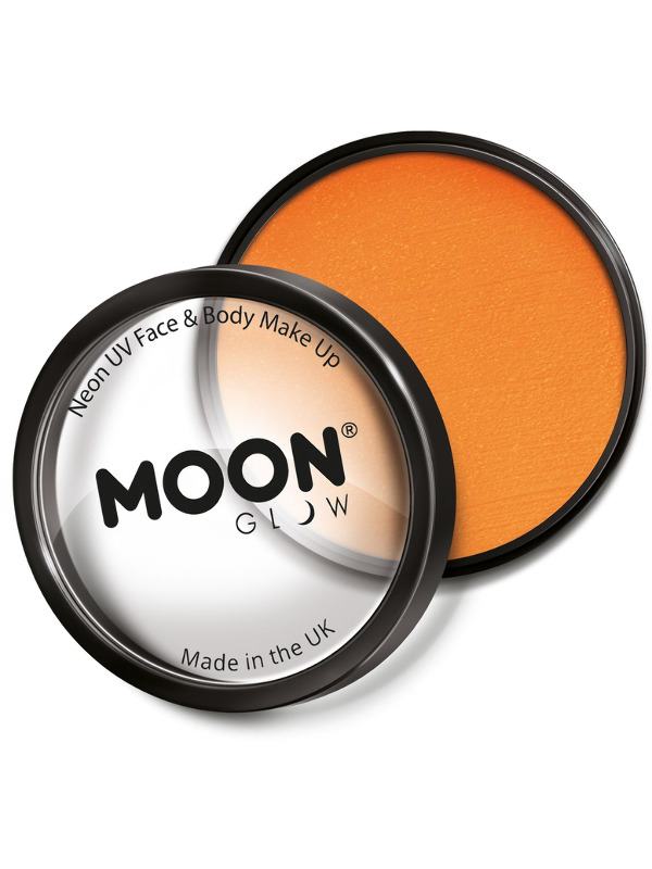 Intenzív Neon Narancssárga UV Arc- és Testfesték Egyéni Kivitelben - 36 g