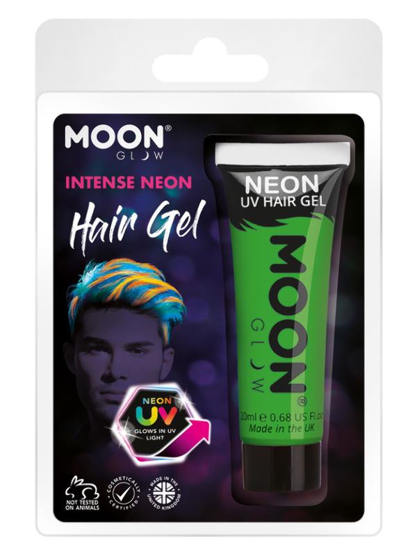 Intenzív Neon Zöld UV Hajzselé - 20 ml