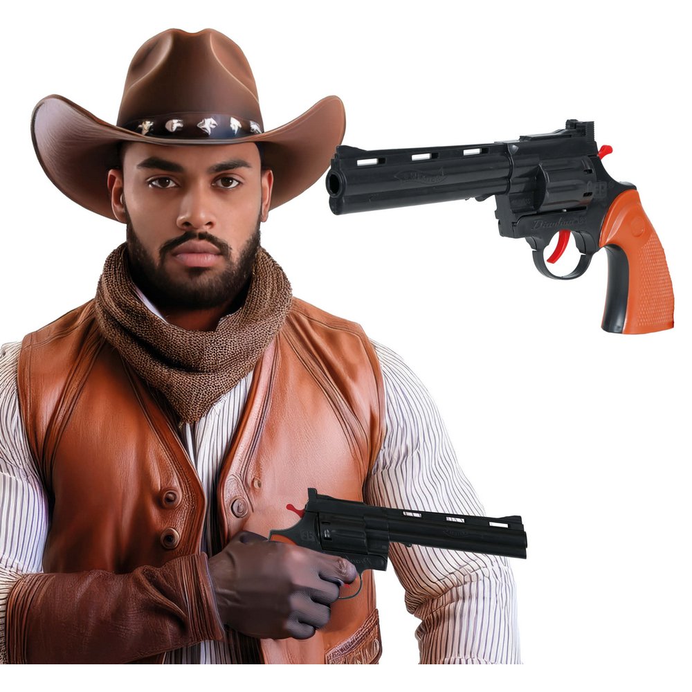 Játék Pisztoly Cowboy Jelmezhez, 25 cm