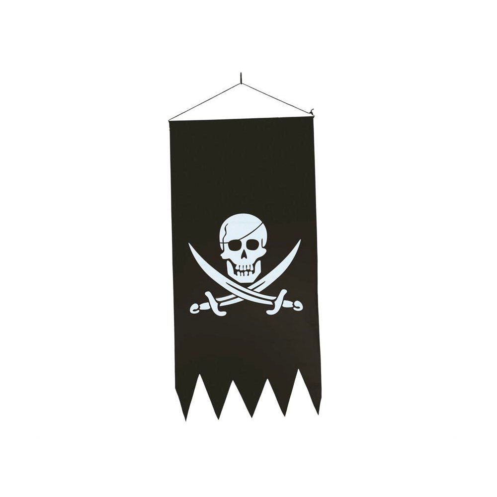 Kalóz Banner Zászló, 40x80 cm