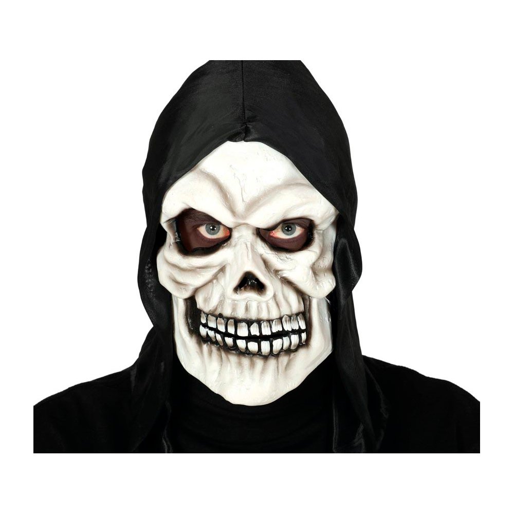 Kapucnis Koponya Maszk Felnőtteknek Halloweenre