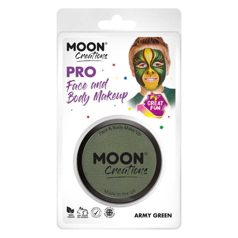 Katona Zöld Arc- és Testfesték Csomagolásban - 36 g