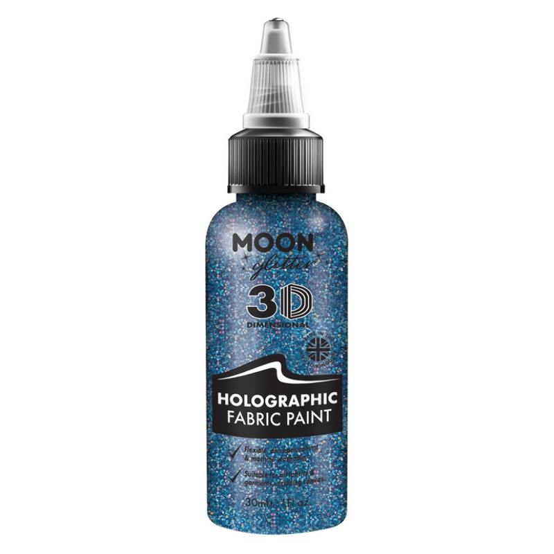 Kék Csillámos Szövetfesték - 30 ml