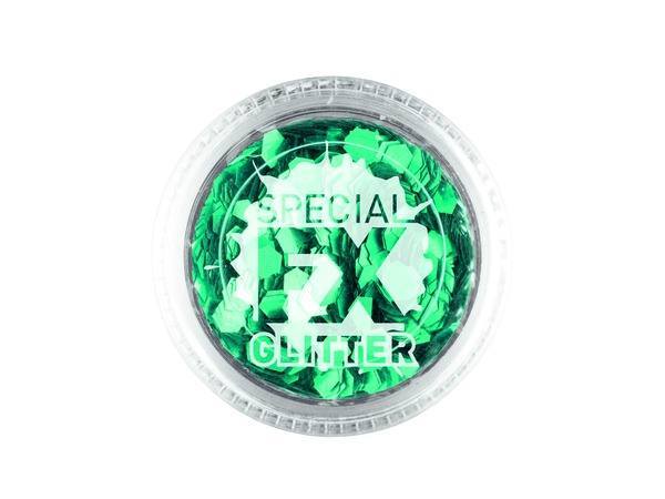 Kékeszöld Színű Konfetti a Smink Kiegészítéseként - 2 gramm