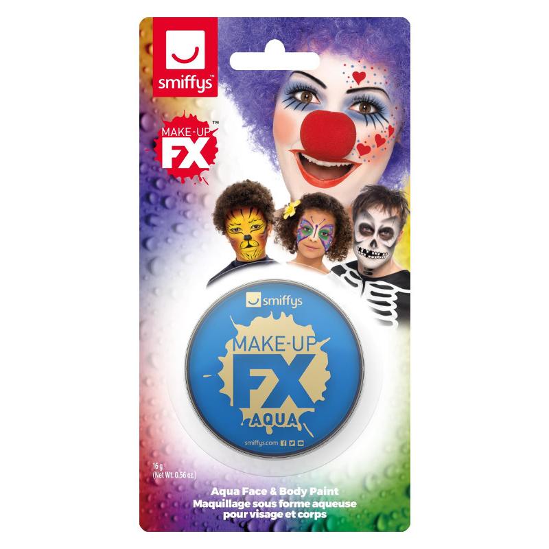 Királykék Vízbázisú Arcfesték Make-Up Fix - 16 ml