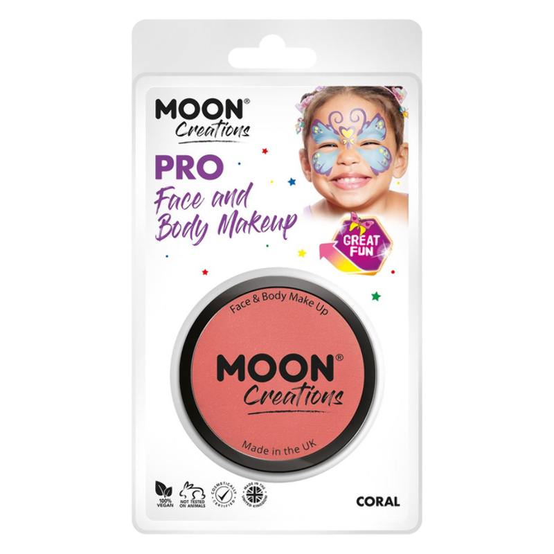Korallszínű Arc- és Testfesték Csomagolásban - 36 g