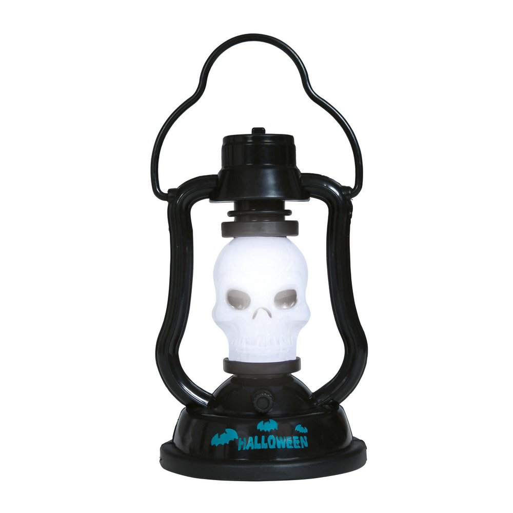 Lámpás Fénnyel és Hanggal Halloweenre, 15 cm