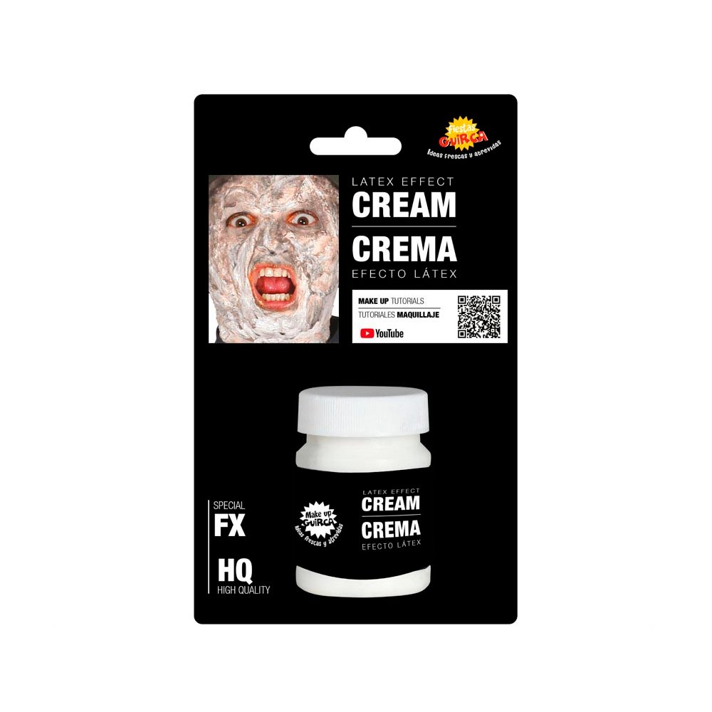 Latex Effekt Krém Zombi Sminkhez Halloweenre, 30 ml
