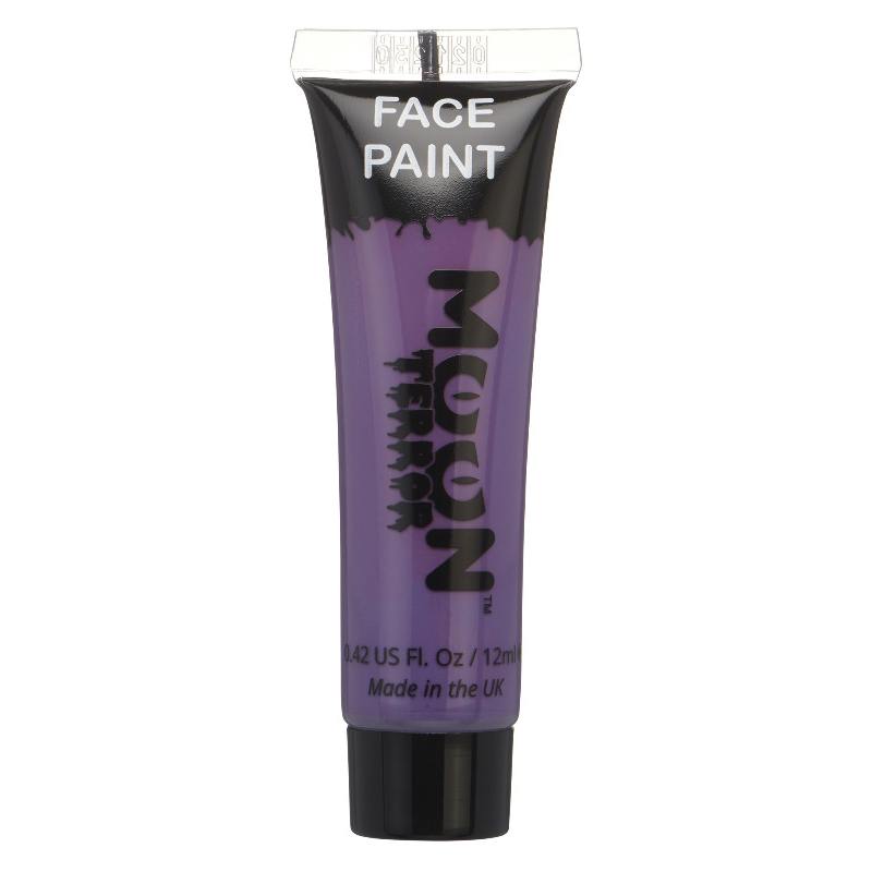 Lila Arc- és Testfesték Halloweenre - 12 ml