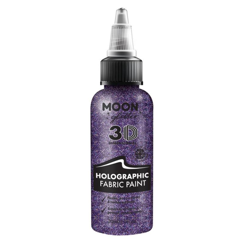 Lila Csillámos Szövetfesték - 30 ml
