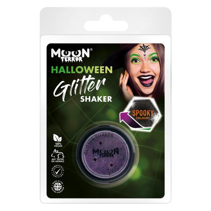 Lila Csillámpor Csomagolásban Halloweenre - 5 g