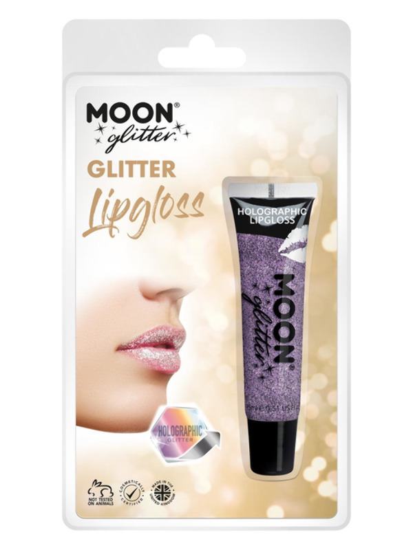 Lila Holografikus Csillámos Szájfény - 15 ml