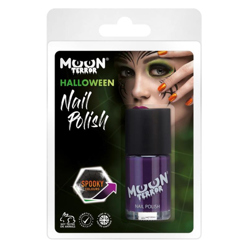 Lila Körömlakk Csomagolásban Halloweenre - 14 ml