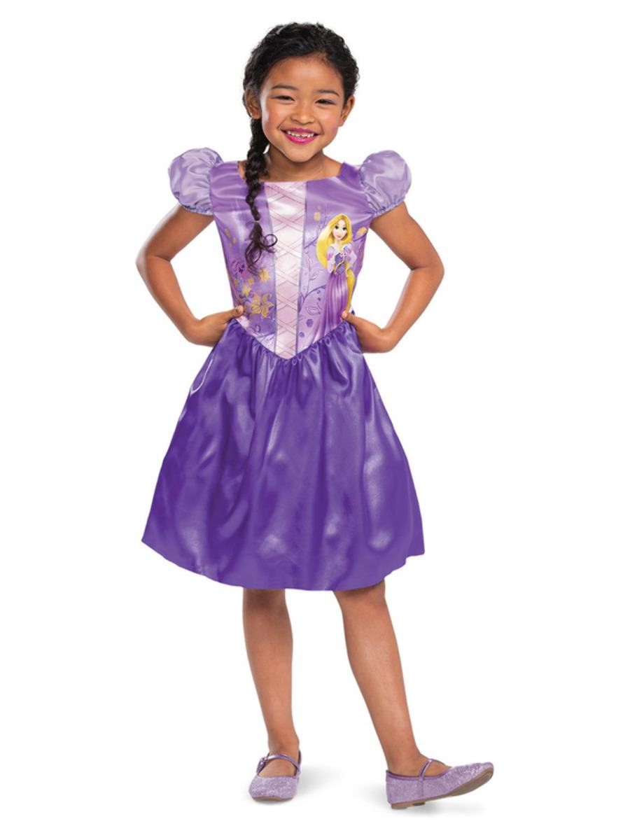 Lila-Sárga Disney Aranyhaj Jelmez Kislányoknak - T2