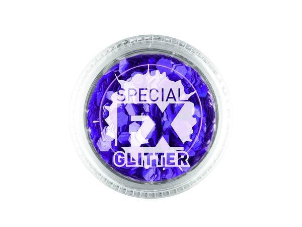 Lila Színű Konfetti a Smink Kiegészítéseként - 2 gramm