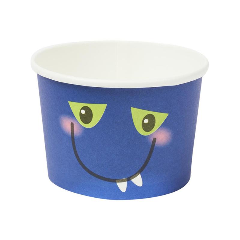 Lila Szörnyes Parti Mini Snack Kelyhek - 230 g, 8 db-os