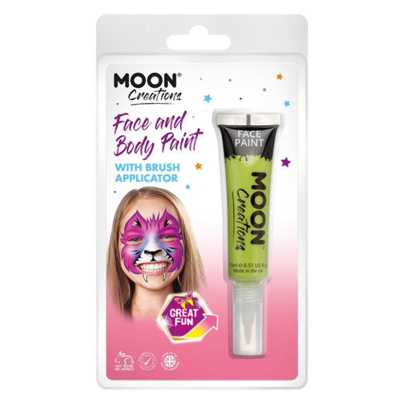 Lime Zöld Arc- és Testfesték Csomagolásban - 15 ml