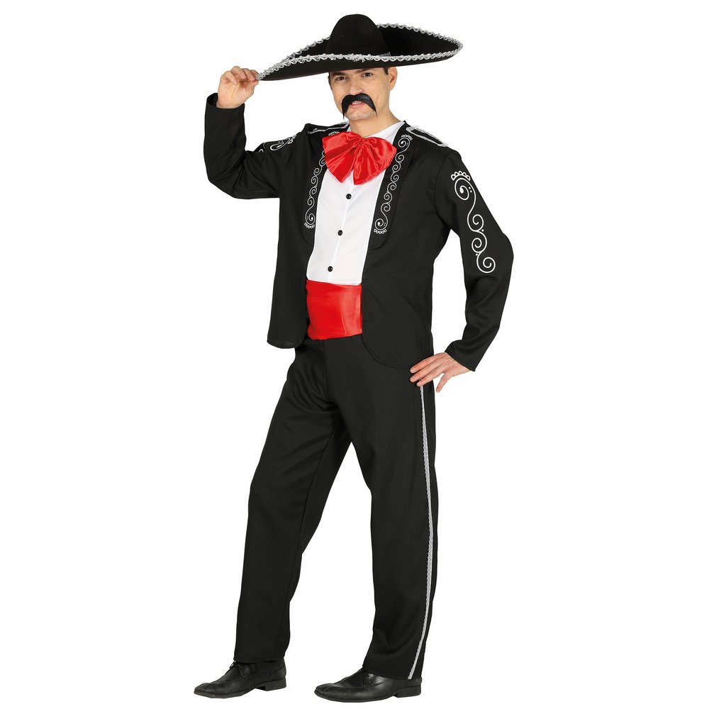 Mariachi Férfi Jelmez Szett Mexikói Tematikus Partira